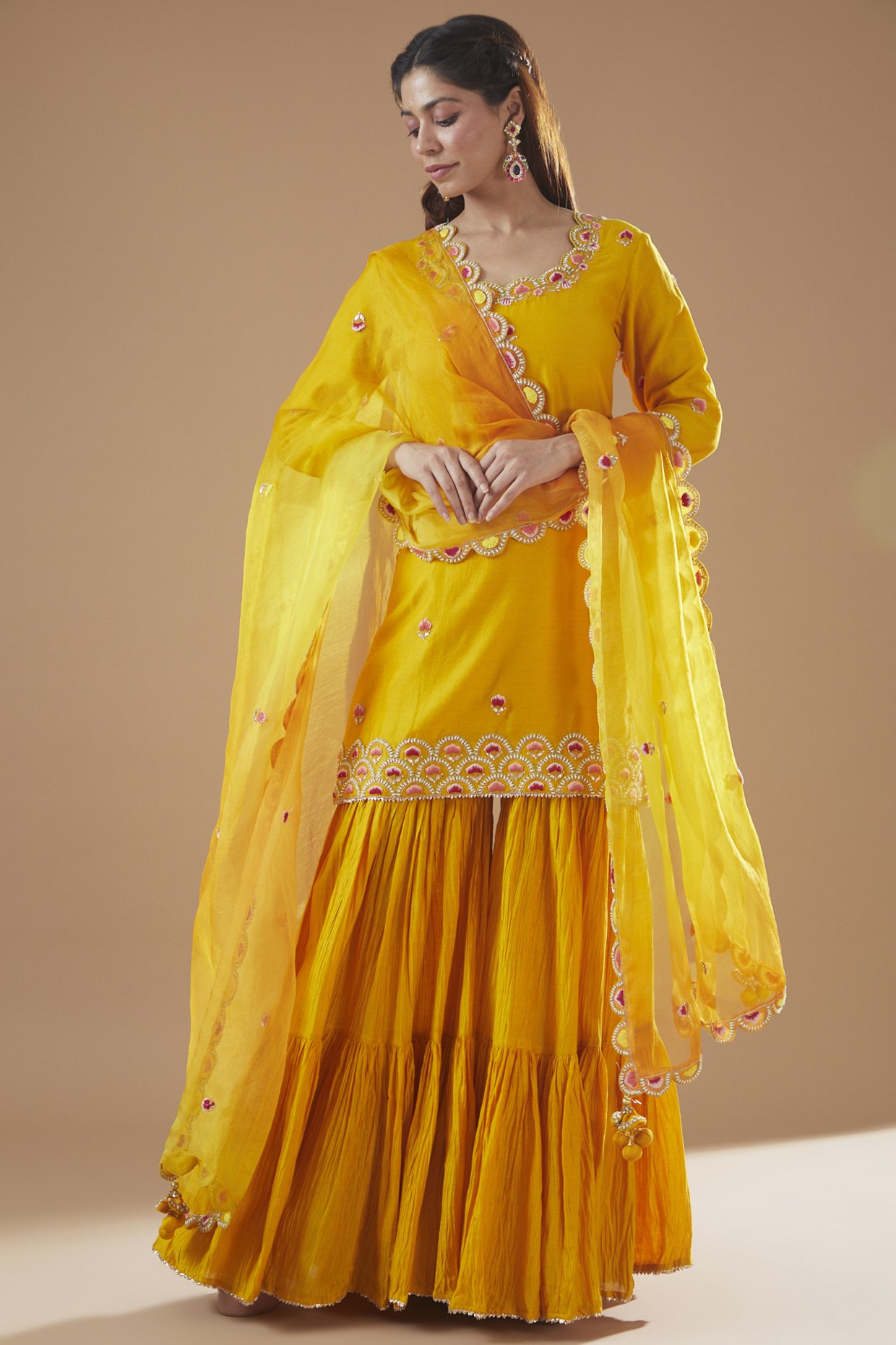 3/4th Sleeve Casual Wear Ladies Designer Cotton Lehenga Kurti, Size: M-XXL  at Rs 400 in Jaipur