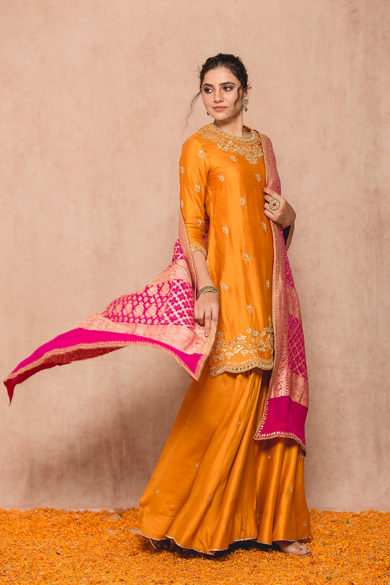 Shop Orange Salwar Kameez Online | Andaaz Fashion USA