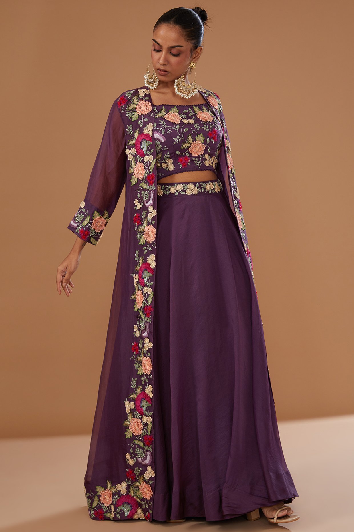 Akbar Aslam Raqs Eid Formal Collection'21 3PCS Suit AAWC-1355 Yarrow F